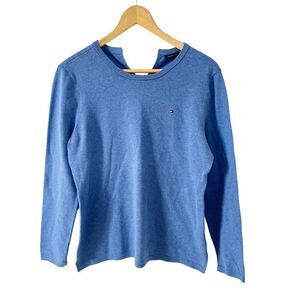 Tommy Hilfiger Light Blue Crewneck Long Sleeve Sweater